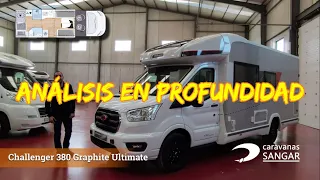 2023 Challenger 380 Graphite Ultimate (ANÁLISIS EN PROFUNDIDAD) | CARAVANAS SANGAR