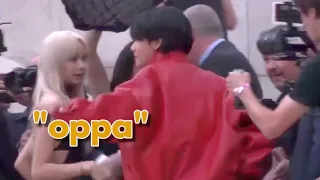 BTS V & Lisa Interactions || All moments at Celine Paris Fashion Show