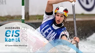 2018 ICF Canoe Slalom World Cup 3 Augsburg / Finals – C1m, K1w