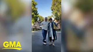 This elderly couple is winning the internet with their outfit videos