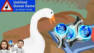 Terrorising A Whole Town For a Platinum - Untitled Goose Game Platinum Tutorial