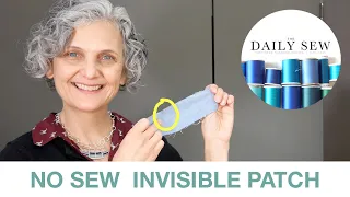 How to Invisibly Patch a Hole in Your Clothes | The Daily Sew