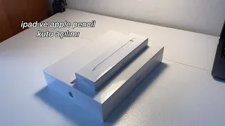 ipad 9.nesil ve apple pencil kutu açılımı + aksesuarlar ✨📦