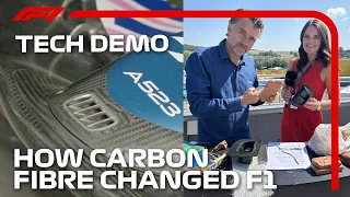Why Is Carbon Fibre So Important In F1? Albert Fabrega's F1 TV Tech Talk Demo | Crypto.com