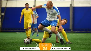 Огляд матчу | CRO United 3 : 1 UKRCAPITAL TRADE