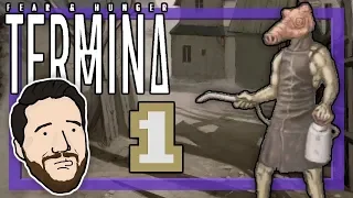 GODS, GORE & GOOD TIMES | Let's Play Fear & Hunger: Termina (Demo) - PART 1 | Graeme Games