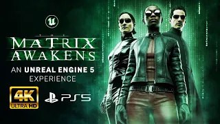 The Matrix Awakens: An Unreal Engine 5 Experience - [4K PS5] - Погоня с перестрелками