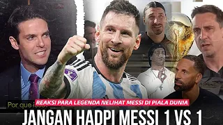 “Messi Mustahil Dihentikan 1 vs 1” 10 Legenda Sepak Bola yang Mengagumi Penampilan Messi di Qatar