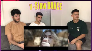 FNF REACTS to V'Slow Dancing | BTS REACTION