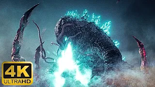 Godzilla kills Scylla - Full Scene 4K - Godzilla x Kong: The New Empire