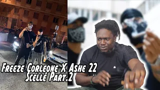 Freeze Corleone 667 feat. Ashe 22 - Scellé Part.2 | FRENCH RAP REACTION