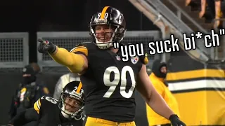 TJ watt is such a BULLY... 😂