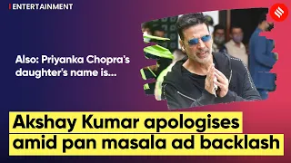 Akshay Kumar steps back as pan masala brand ambassador, apologises