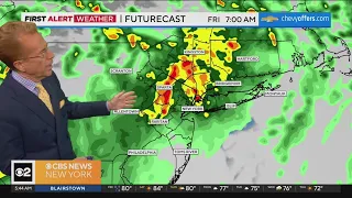 First Alert Weather: Yellow Alert for rainy morning commute