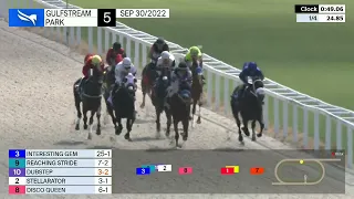 Gulfstream Park Carrera 5 - 30 de Septiembre 2022