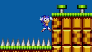 ВЕРХ ИДИОТИЗМА Левел Дизайна! Грин Хилл!! | Sonic The Hedgehog 2 (SMS) #4