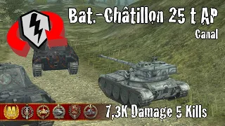 Bat.-Châtillon 25 t AP  |  7,3K Damage 5 Kills  |  WoT Blitz Replays