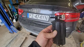 Replacing the fuel filter Audi S5 S4 B8 A6 A7 3.0 TFSI 333KM