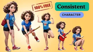 Create Consistent Character for Free And Make Money Online | No Midjourney, No Leonardo