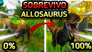 🔴SOBREVIVO como un ALLOSAURUS de 0 a 100%🦖|THE CURSED ISLE