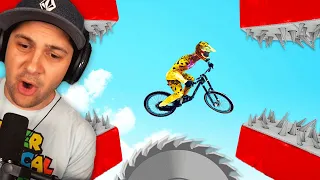 I Completed The MOST INSANE BIKE OBSTACLE COURSE EVER! | Descenders Wipeout