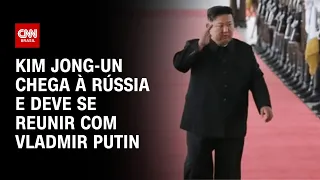 Kim Jong-Un chega à Rússia e deve se reunir com Vladmir Putin | CNN NOVO DIA