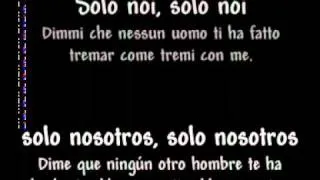 Toto Cutugno - Solo noi (Letra italiano - español)