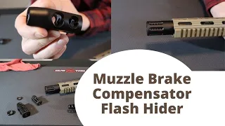 Muzzle Brake Vs Compensator Vs Flash Hider: Muzzle Device Types