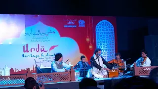 Talat Aziz sings Zindagi Jab Bhi live at Urdu Heritage Festival