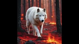 Der weiße Eiswolf