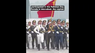 Chinese PLA Guard of Honor attends Pakistan Day Parade