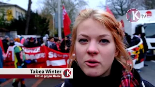 Blockade AfD Parteitag 2017 Hannover