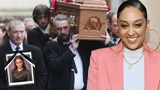 4 P.M ! At Tia Mowry's funeral, thousands of fans in tears.