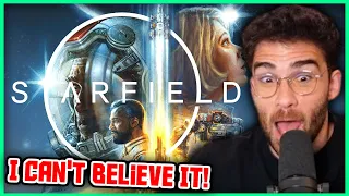 Hasanabi Reacts to Starfield Gameplay Deep Dive Trailer | Xbox Showcase