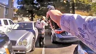 California Cops Shoot Carjacking Suspect As He Grabs Airsoft Pistol in Waistband