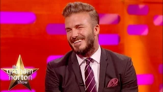 David Beckham Laughs At His Embarrassing Haircuts  - The Graham Norton Show