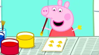 Peppa Pig Français | La Peinture | 3 Épisodes | Dessin Animé Pour Bébé