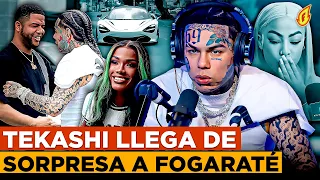 TEKASHI 6IX9INE LLEGA EN EL MCLAREN DE YAILIN CON LA PIRY “ROMPE EL SILENCIO Y DENUNCIA MANO OSCURA”