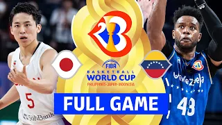 Japan v Venezuela | Full Basketball Game | FIBA Basketball World Cup 2023
