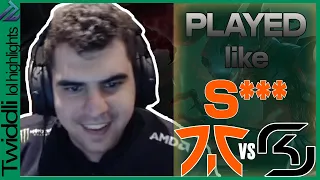 I played LIKE S*** | BWIPO on FNC vs SK | Nocturne TOP gameplay