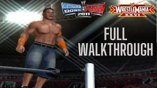 John Cena's Road to Wrestlemania [WWE Smackdown vs Raw 2011] [Full Walkthrough] (PS2) (1080p)