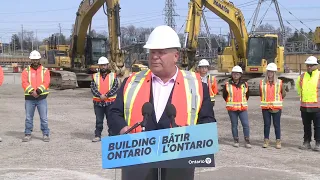 Premier Ford makes an announcement in Toronto | April 11