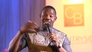 IK ADOPHY @ A NIGHT OF A THOUSAND AFRICAN SONGS AND COMEDY concert with Okey Bakassi in Chicago IL.