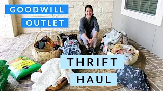Goodwill Outlet Thrift Haul
