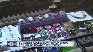 Somerset Collection pop-up shops return to downtown Detroit