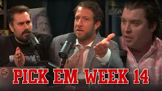 Rico Feels Like He's Being Exploited  - Barstool Pick Em Week 14