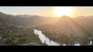 Santa Monica Mountains Sunset - DJI Mavic Air 2 (4K/HDR) - Drone Cenimatography