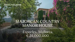 W-00AB1D Impressive Majorcan Country Manor House in Esporles - Engel & Völkers - Mallorca