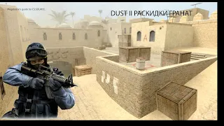 Dust II РАСКИДКИ,ФИШКИ,ПОЗИЦИИ(Counter-Strike:Source)