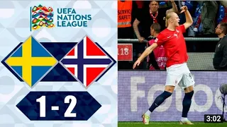 Sweden 🇸🇪 vs Norway 🇳🇴 UEFA NATIONS LEAGUE 2022